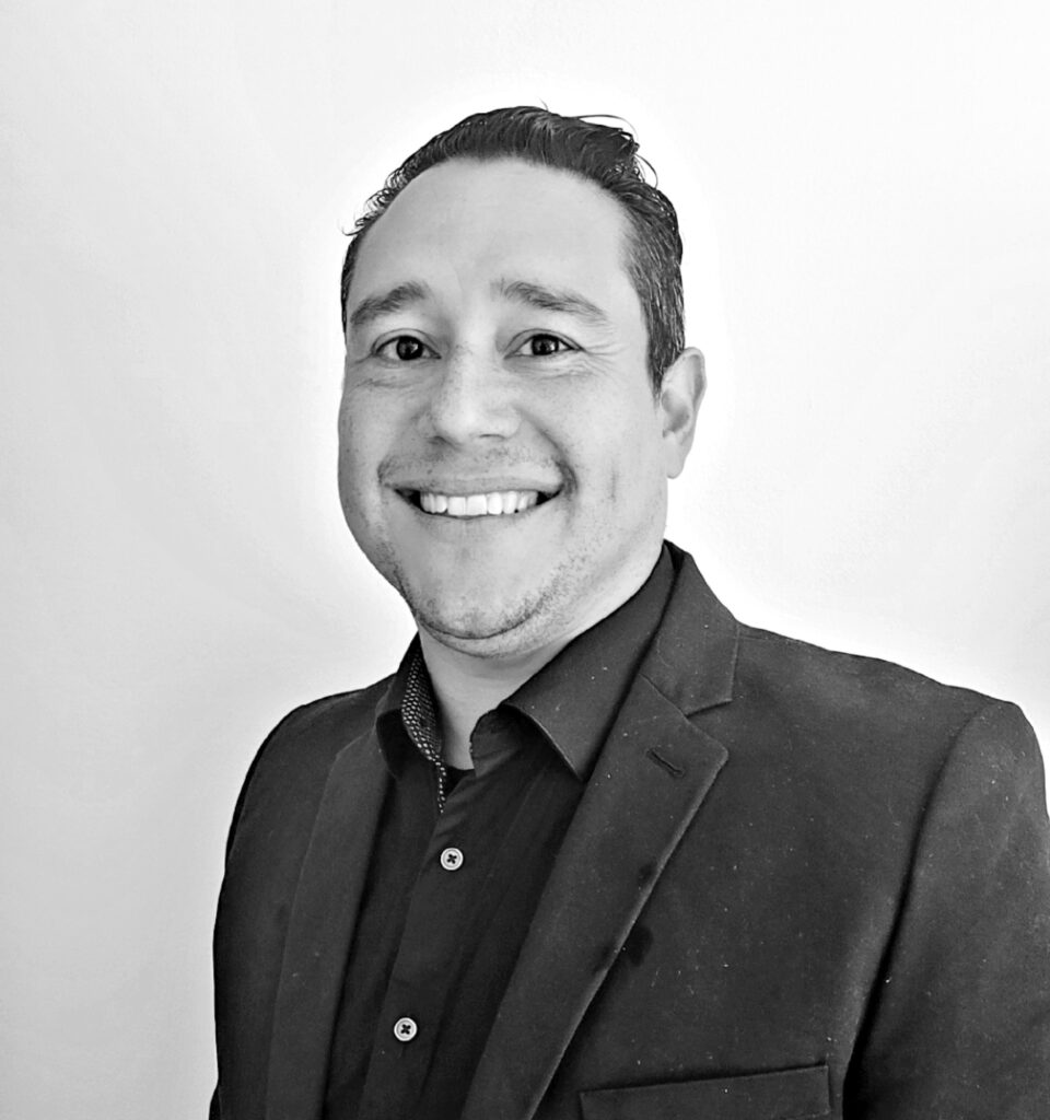 Portrait of author Victor Acosta